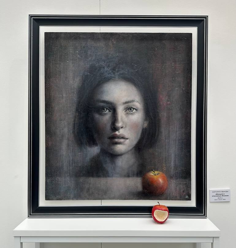 Original Portraiture People Painting by Margarita Ivanova