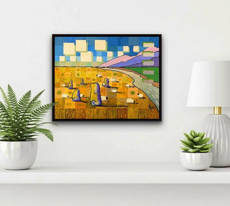 Original Contemporary Landscape Painting by Douglas Black