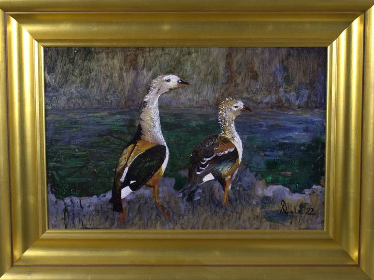 Original Fine Art Animal Painting by Douglas Black