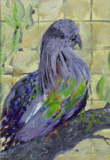 Nicobar Pigeon, of the Stars Of The Birdhouse Series thumb
