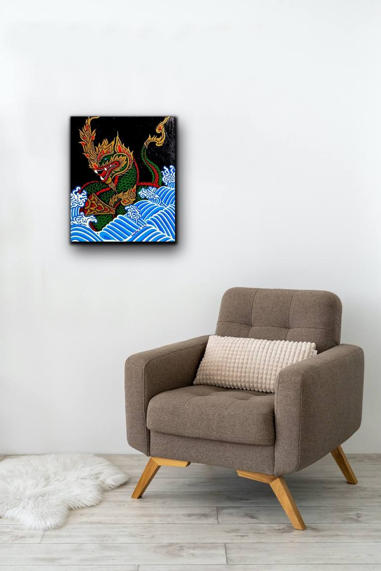 Original Expressionism Other Painting by Lapathip Mak