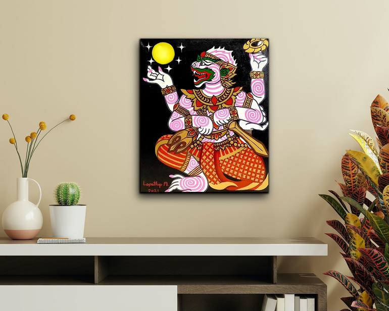 Original Expressionism Other Painting by Lapathip Mak