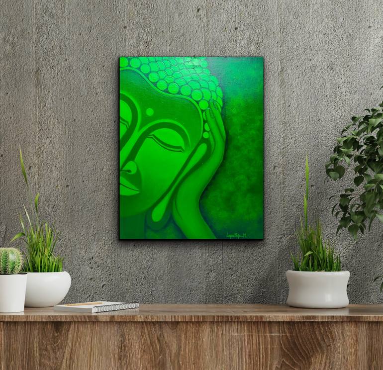 Original Other Religion Painting by Lapathip Mak
