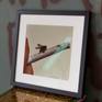 Gallery frame with passe-partout