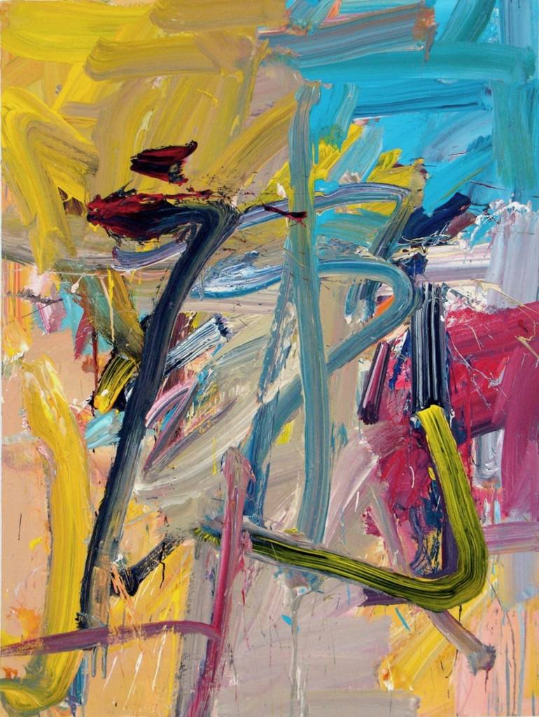 Original Abstract Painting by Fong Fai  Abstract Art on Canvas  Time fleeting