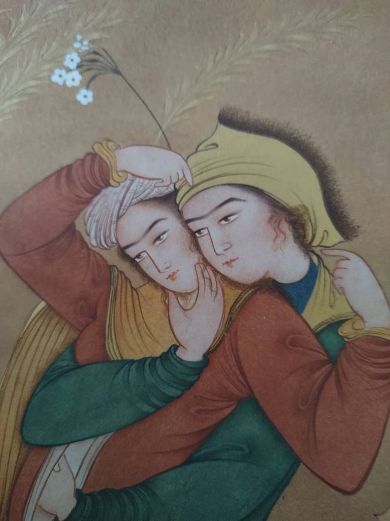 Original Other Love Painting by Sahar Shabahangpour