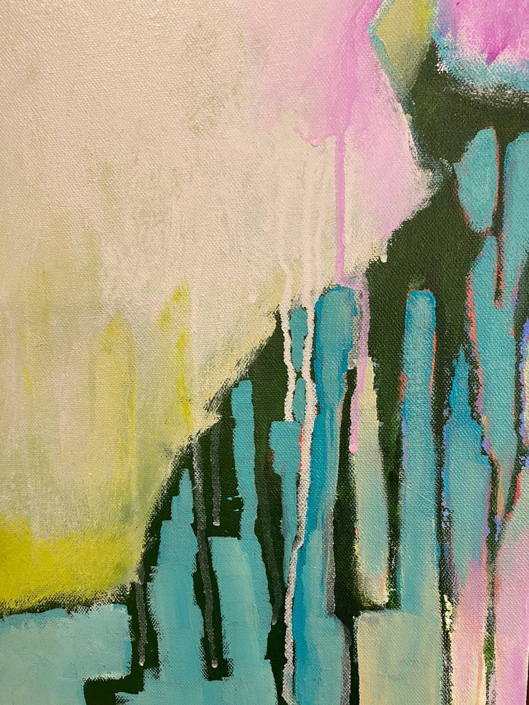 Original Abstract Painting by Jennifer Wilkinson Rynbrandt
