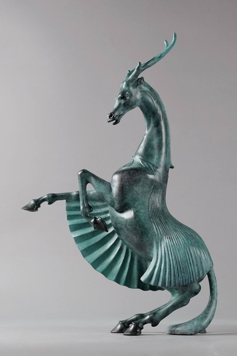 Original Modern Classical mythology Sculpture by Yongchang Zhao