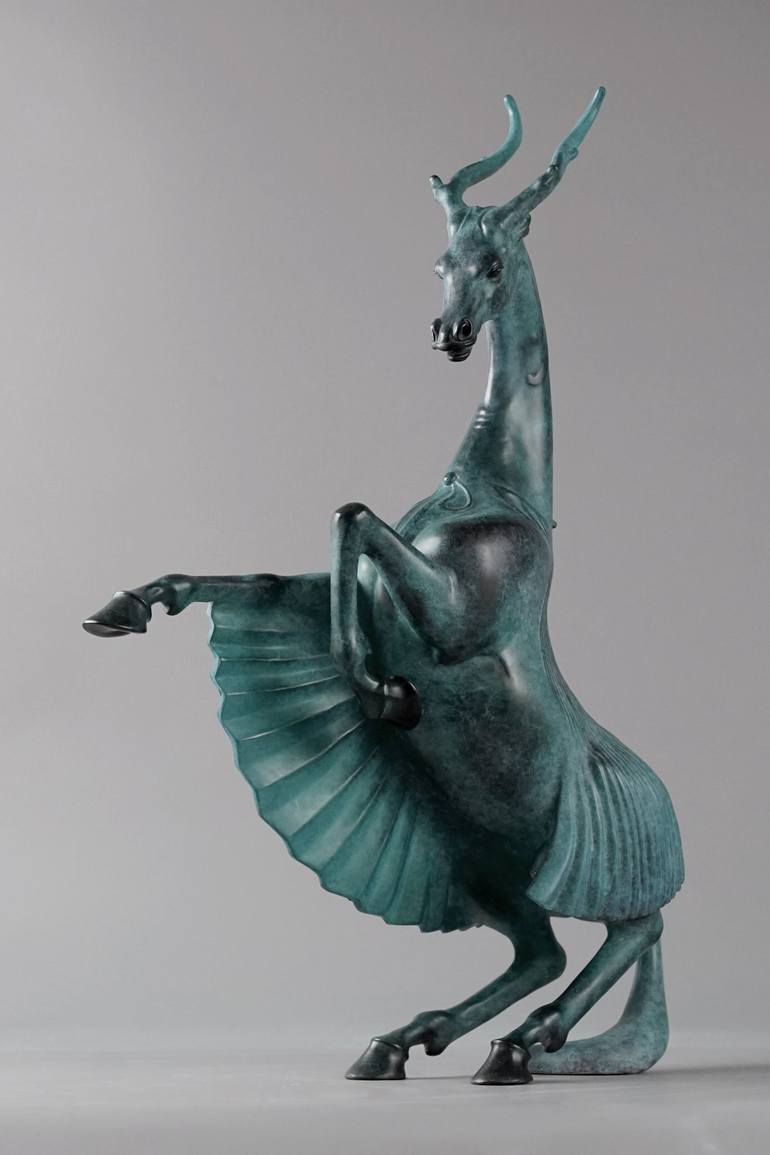 Original Modern Classical mythology Sculpture by Yongchang Zhao