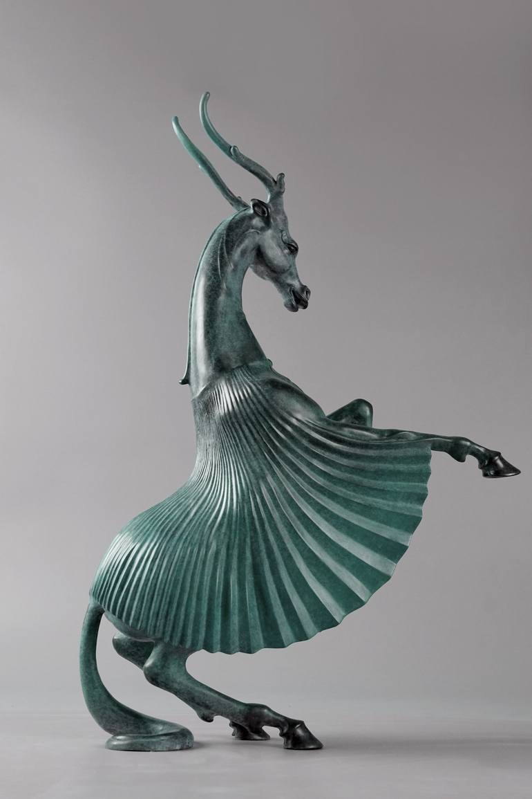 Original Modern Classical mythology Sculpture by Yongchang Zhao