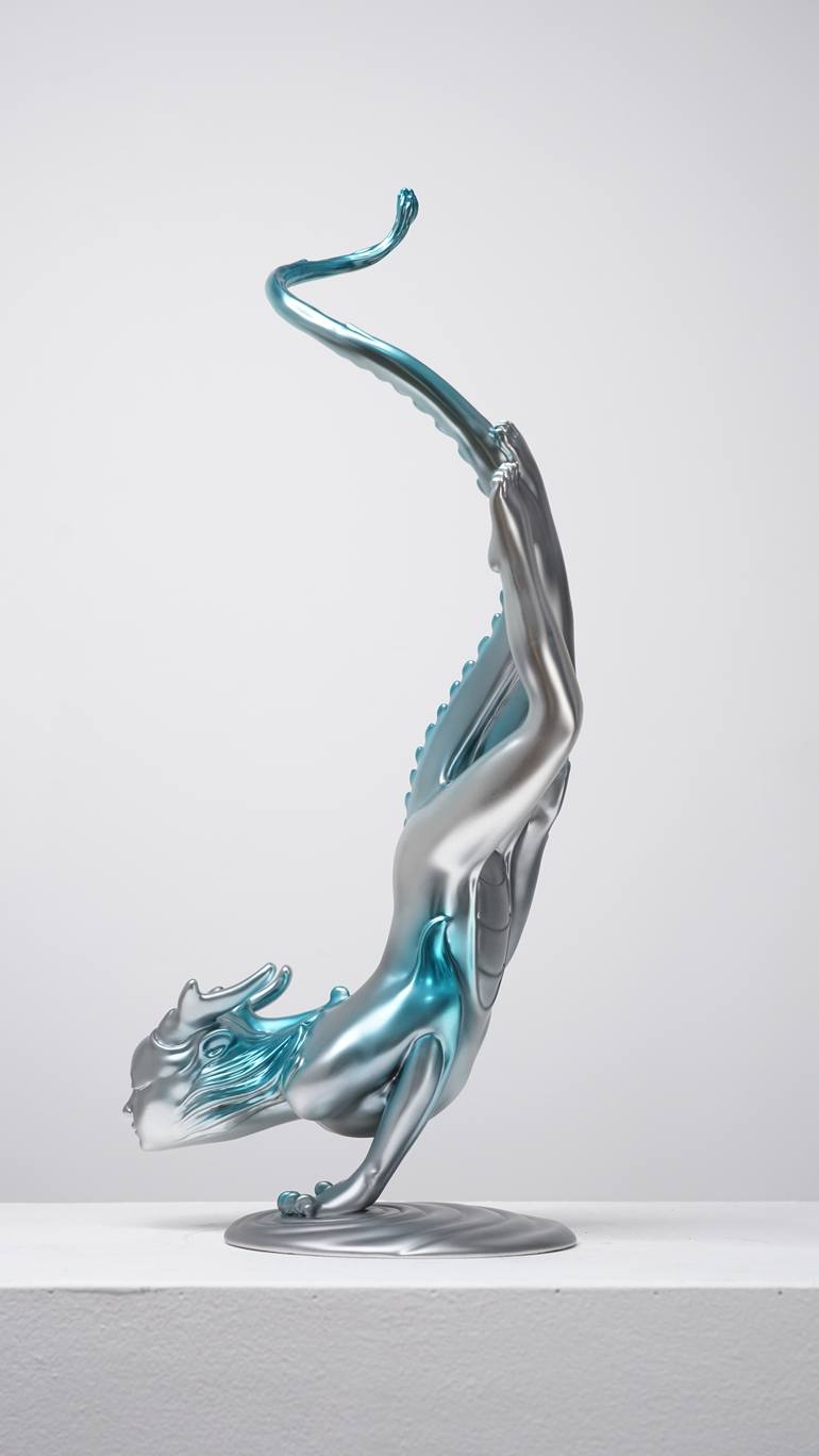 Original Modernism Cinema Sculpture by Zhao Yongchang