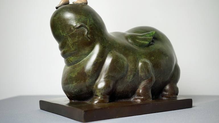 Original Modern Animal Sculpture by Yongchang Zhao