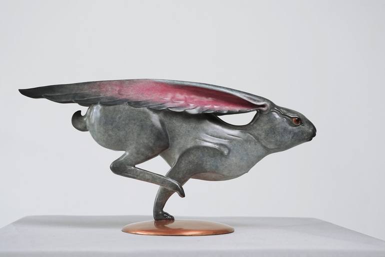Original Surrealism Animal Sculpture by Yongchang Zhao