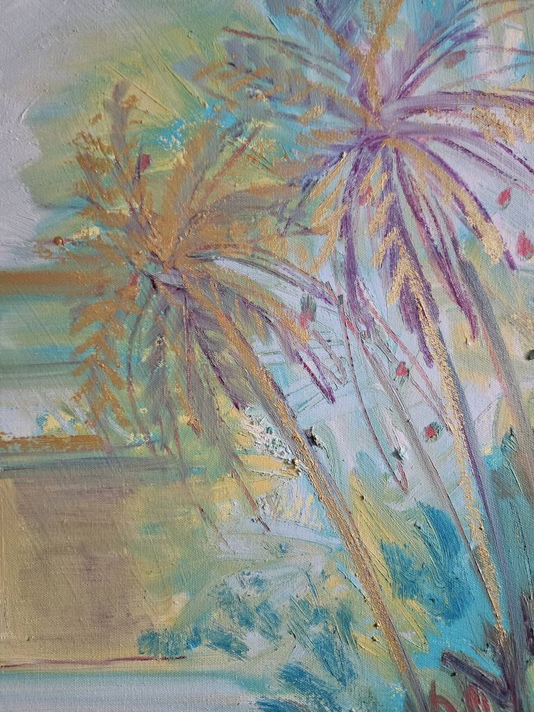 Original Impressionism Botanic Painting by Latifah A Stranack