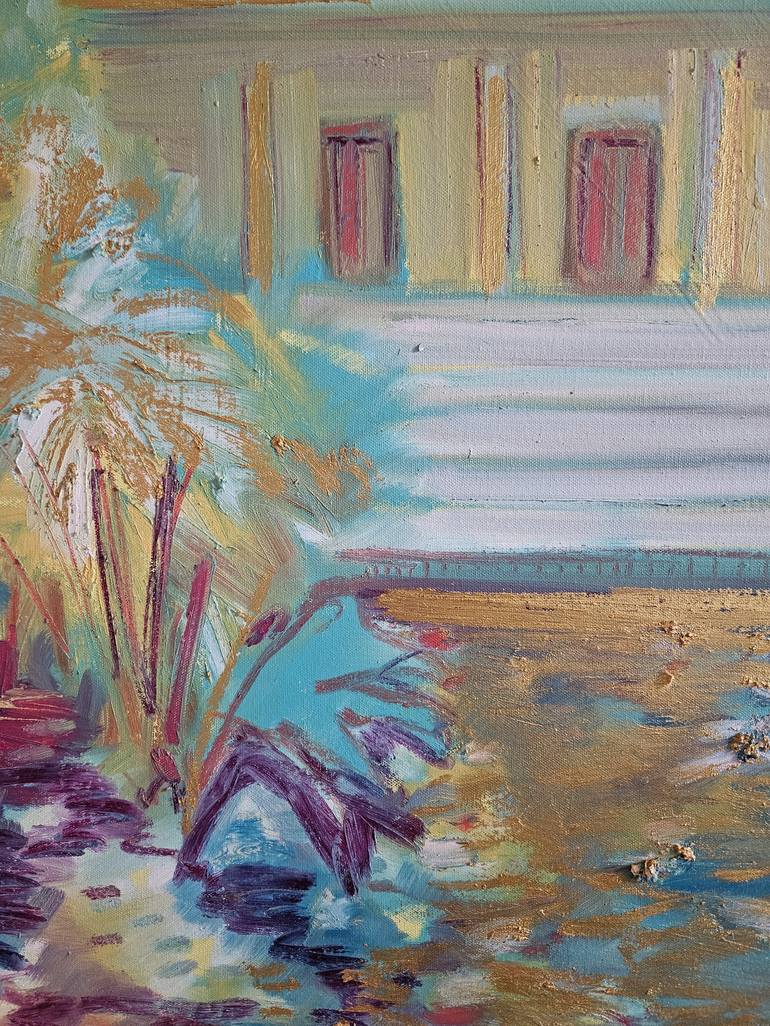 Original Impressionism Botanic Painting by Latifah A Stranack