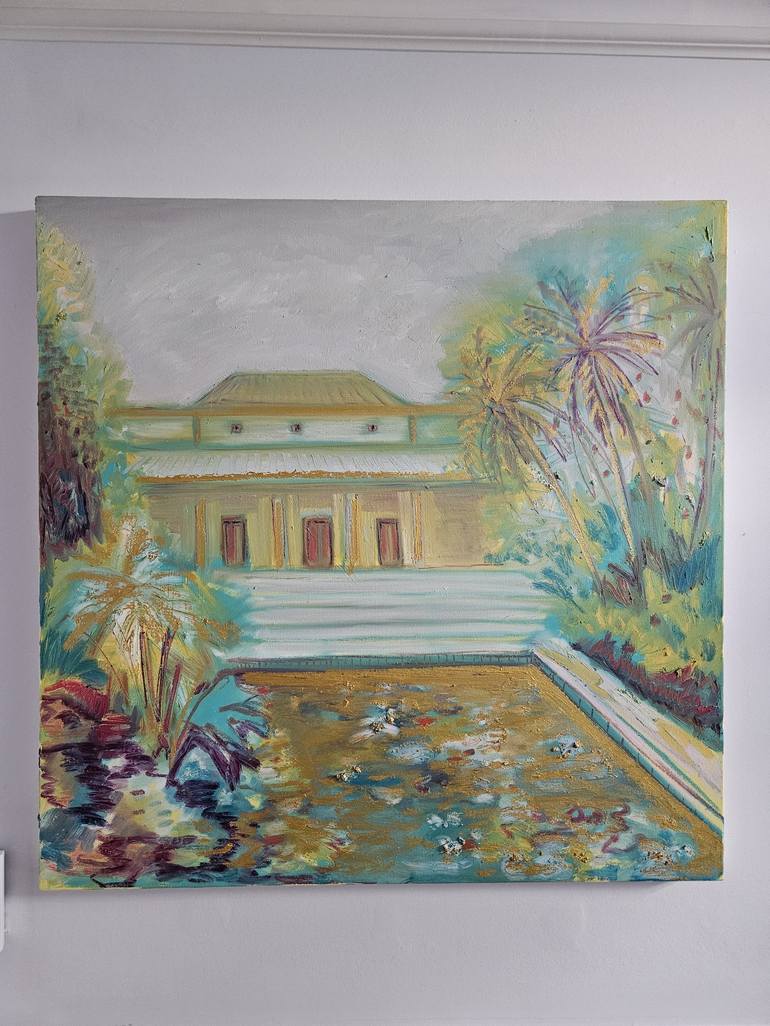 Original Impressionism Botanic Painting by Latifah A Stranack