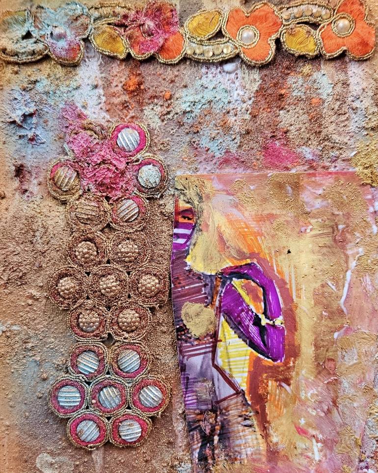 Original Contemporary Body Mixed Media by Latifah A Stranack