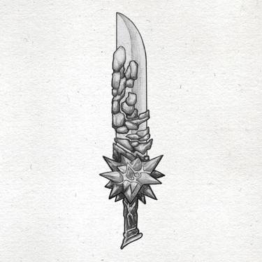 Sword Concept Art Sketch 1 thumb