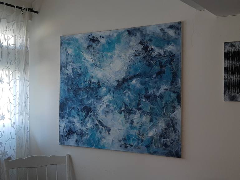 Original Abstract Painting by Michael Schmidt Stuttgart