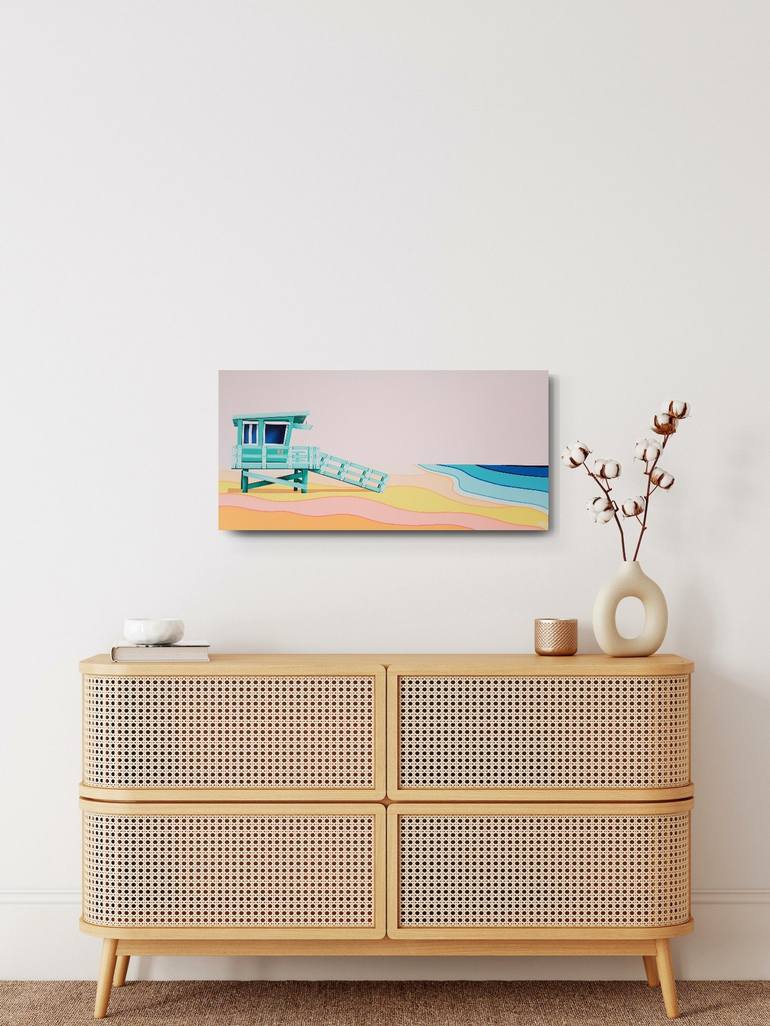 Original Contemporary Beach Painting by Michelle Jirsensky