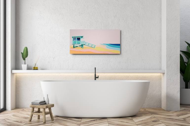 Original Beach Painting by Michelle Jirsensky