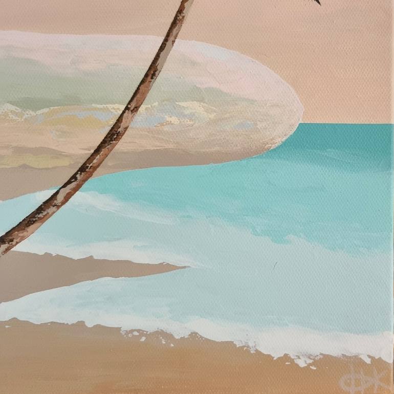Original Contemporary Beach Painting by Michelle Jirsensky