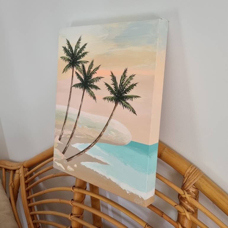 Original Beach Painting by Michelle Jirsensky