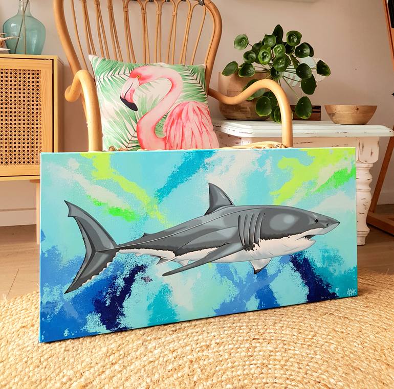 Original Modernism Animal Painting by Michelle Jirsensky