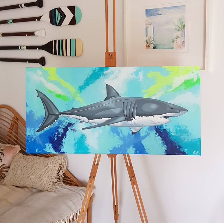 Original Modernism Animal Painting by Michelle Jirsensky