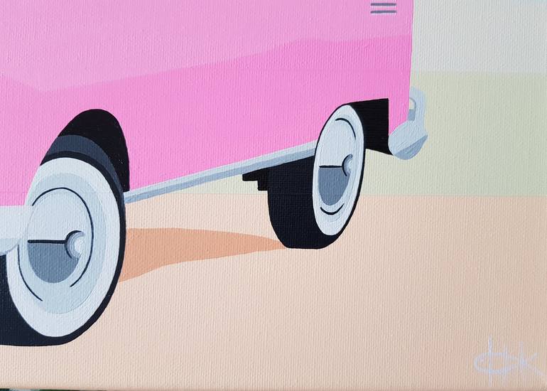 Original Car Painting by Michelle Jirsensky