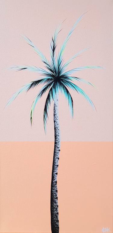 Original Modern Tree Paintings by Michelle Jirsensky