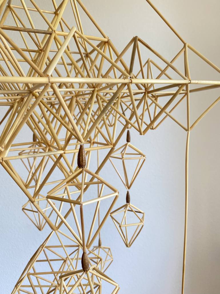 Original Abstract Nature Installation by Julija Jauniuvienė