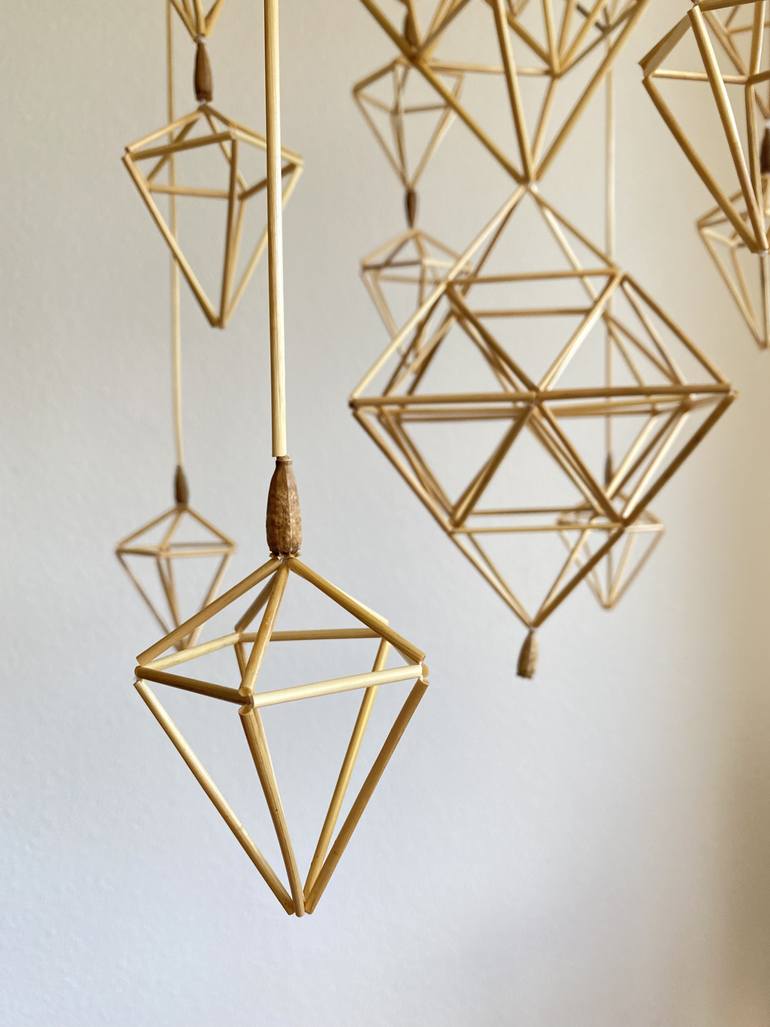 Original Abstract Nature Installation by Julija Jauniuvienė