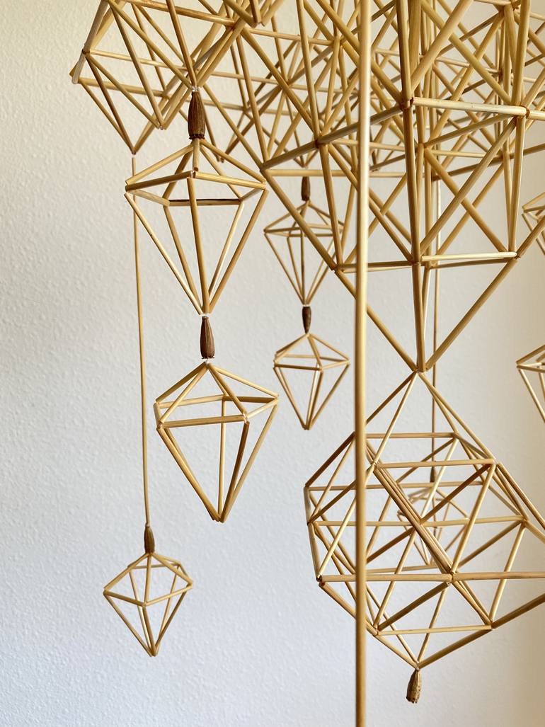 Original Abstract Nature Installation by Julija Jauniuvienė