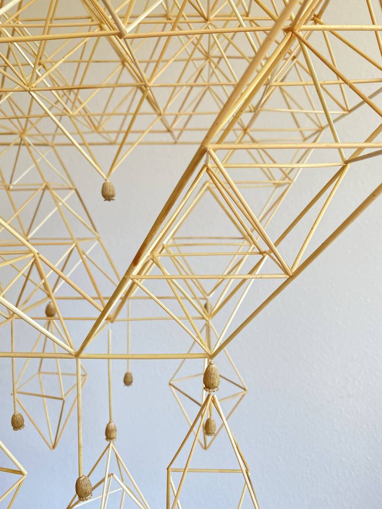 Original Abstract Nature Installation by Julija Jauniuvienė