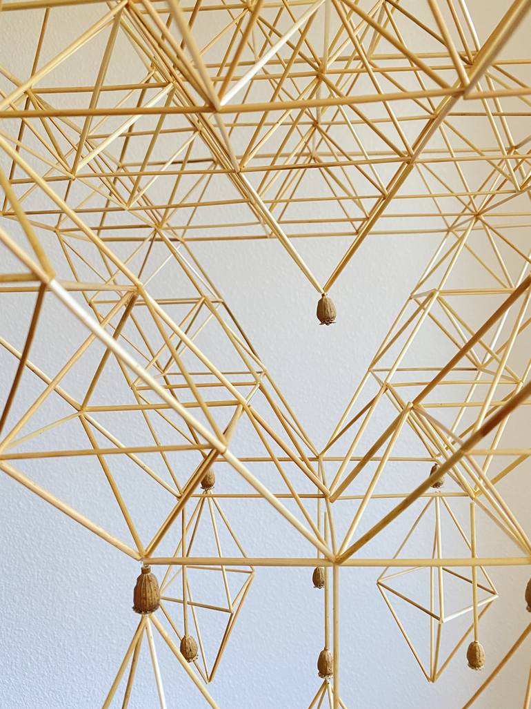 Original Abstract Nature Installation by Julija Jauniuvienė