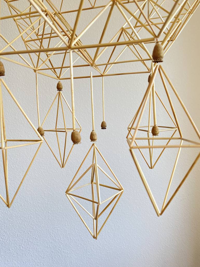 Original Abstract Nature Installation by Julija Jauniuvienė