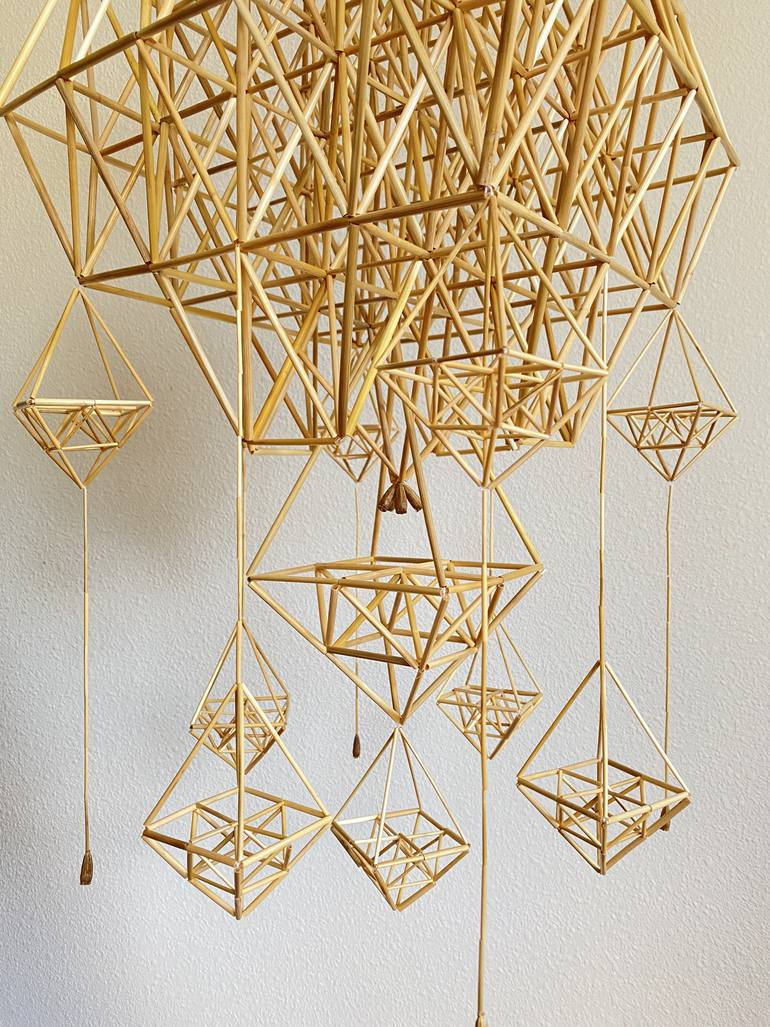 Original Abstract Nature Installation by Julija Jauniuvienė