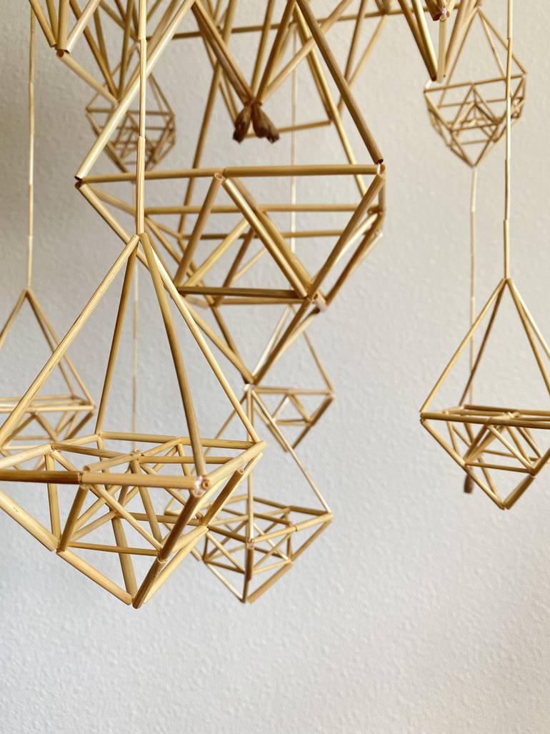 Original Abstract Nature Installation by Julija Jauniuvienė