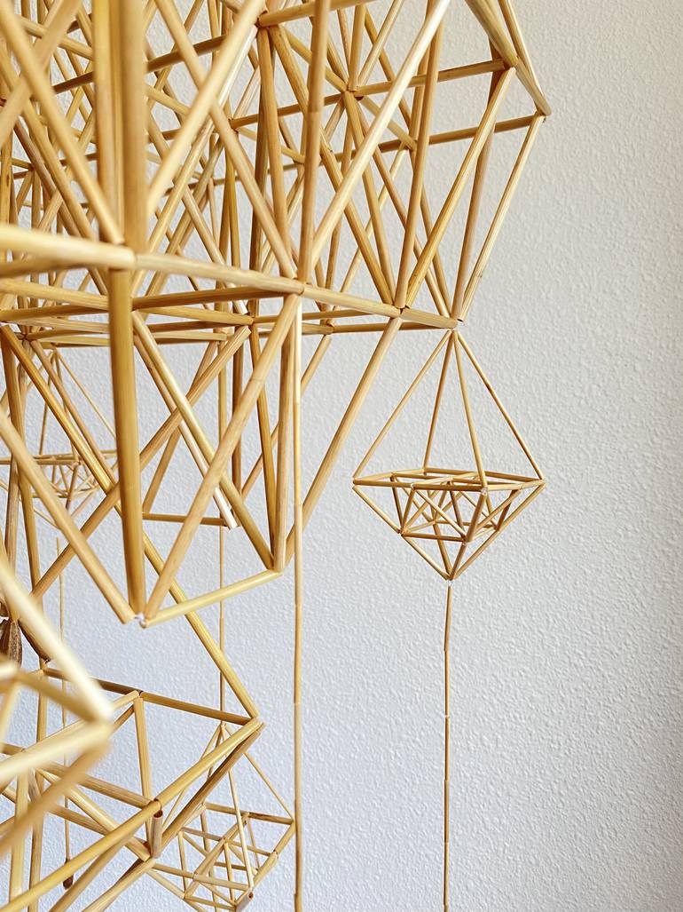 Original Abstract Nature Installation by Julija Jauniuvienė