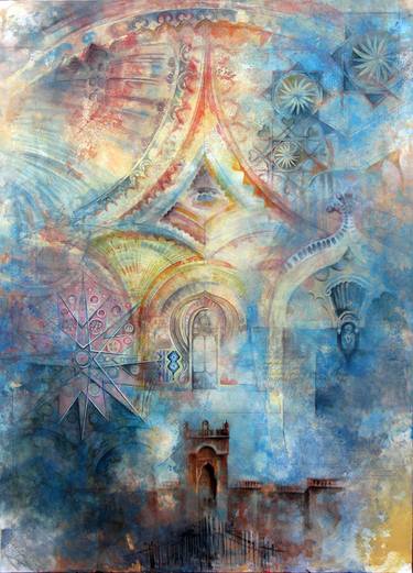 Original Architecture Paintings by Lori Dell