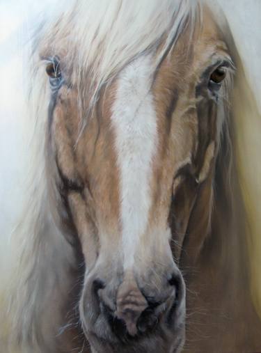 Original Photorealism Horse Paintings by Lori Dell