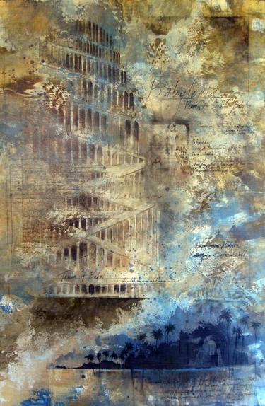 Original Impressionism Architecture Paintings by Lori Dell