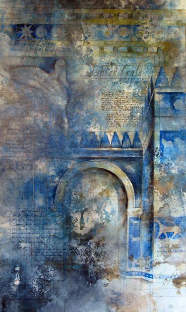 Original Illustration Architecture Paintings by Lori Dell