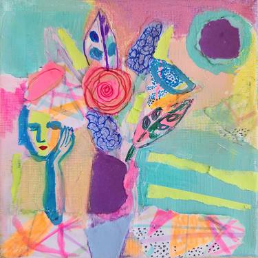 Original Symbolism Women Paintings by Anastasia Mastilovic