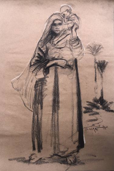 Original People Drawings by Shenouda Esmat