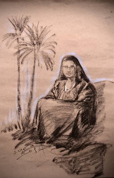 Original Women Drawings by Shenouda Esmat