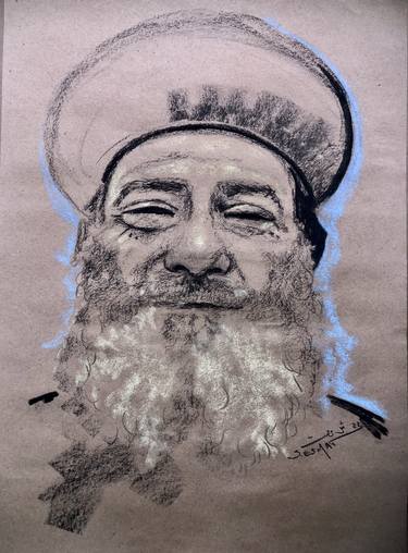 Original Fine Art Portrait Drawings by Shenouda Esmat