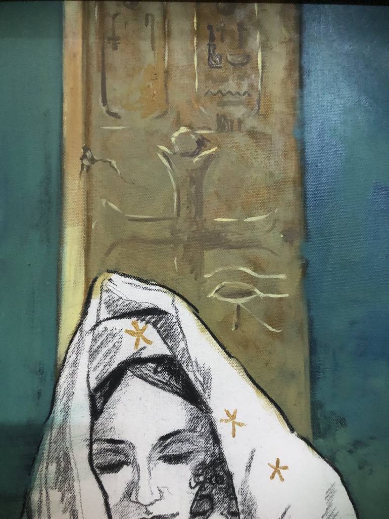 Original Figurative Religious Painting by Shenouda Esmat