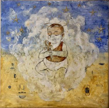 Original Contemporary Religious Paintings by Shenouda Esmat